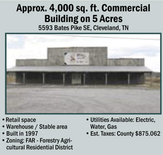 5593 Bates Pike, Cleveland, TN