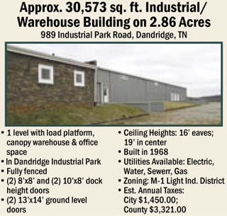 989 Industrial Park Road, Dandridge, TN
